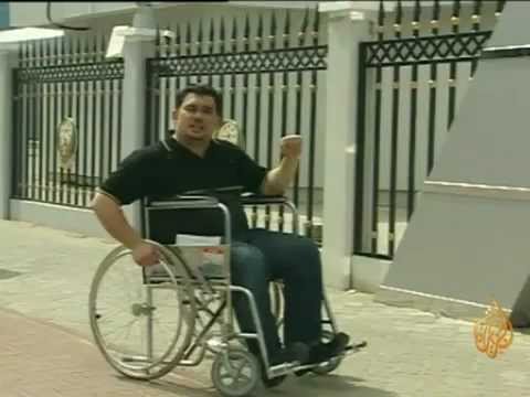 تجربة الكرسي معاناة ذوي الاحتياجات الخاصة