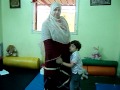 Training to stand physiotherapy sessions kayan Association
